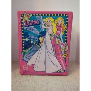 Mattel Superstar Barbie Fashion Doll Trunk Doll Double Case #1004
